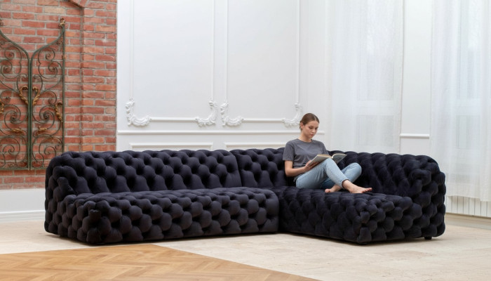 Living room sofa corner design corner sectional sofa L-shape modern sofas fabric sofa couch