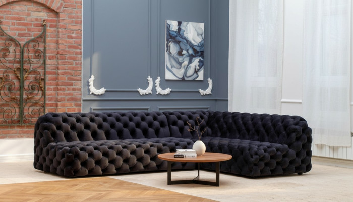 Living room sofa corner design corner sectional sofa L-shape modern sofas fabric sofa couch