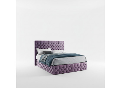 Bedroom bed beds upholstery double marriage hotel luxury leather modern