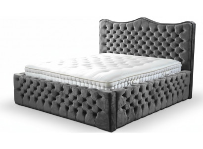 Luxury Design Double Hotel Bedroom Box Spring Complete Beds Bed Padding
