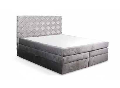 Box spring bed leather bed 180x200cm hotel double bed luxury beds modern new