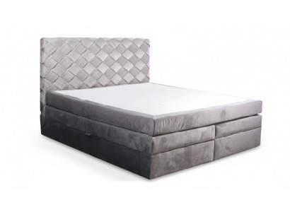 Box spring bed leather bed 180x200cm hotel double bed luxury beds modern new