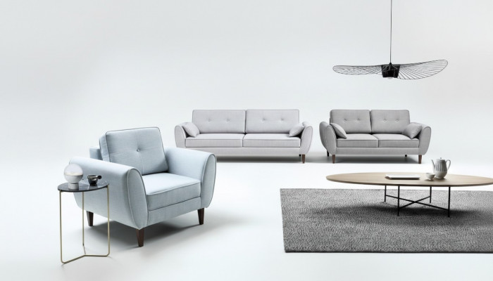 Modern luxury sofa set 3+2+1 seat textile complete sets new furniture