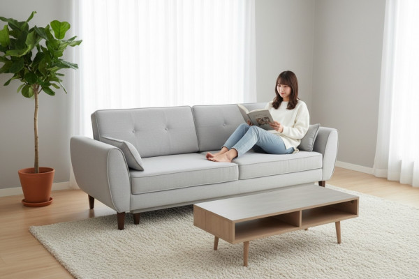 Sofa Design 1x Sofas 3-seater couch with bed function new sofas luxury modern