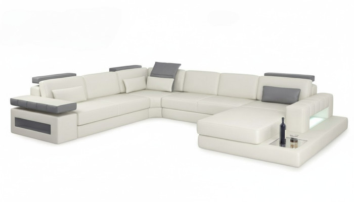 Designer living landscape sofa couch corner sofa upholstered living landscape U-shape
