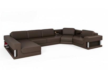 Living landscape couch upholstery corner sofa new leather sofa designer sofa U-shape
