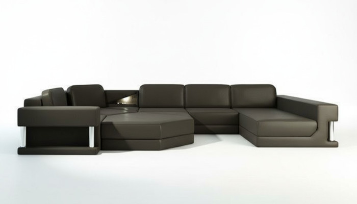 Sofas living area design corner sofa leather new U-shaped sofa couch upholstery couches