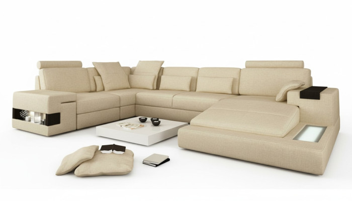 Corner sofa couch upholstery couches new corner U-shaped sofa living landscape furniture sofas new