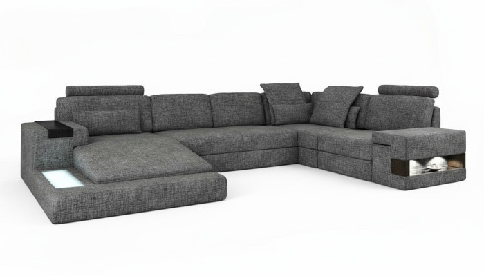 Corner sofa U-shape design modern sofa couches fabric sofa couch living landscape new