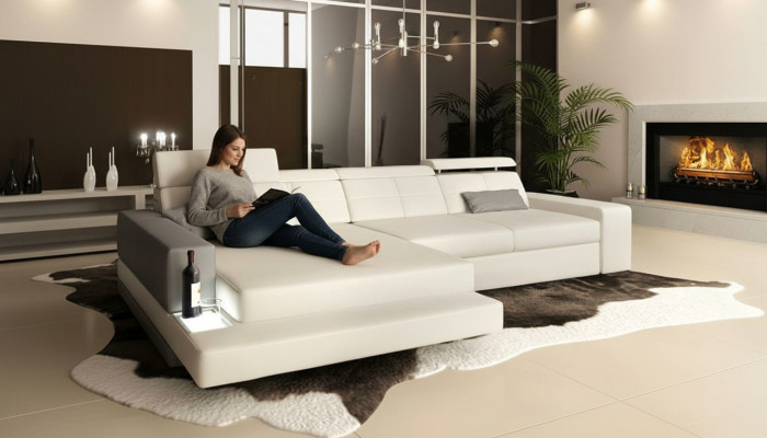 Corner L-shaped fabric sofa design leather sofa corner sofa upholstered corner couch seating couches