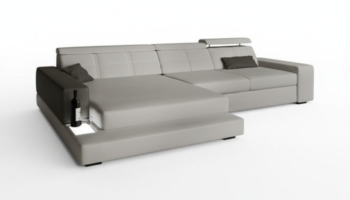 Design sectional L-shaped couch upholstered fabric sofas luxury living room sofa seats