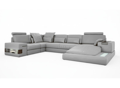 Sofa bed couch design upholstery textile corner living landscape corner sofa fabric U-shape
