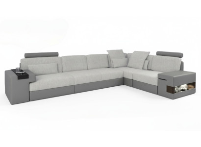 Designer corner sofa living room living room luxury L-shape sofas new fabric sofas