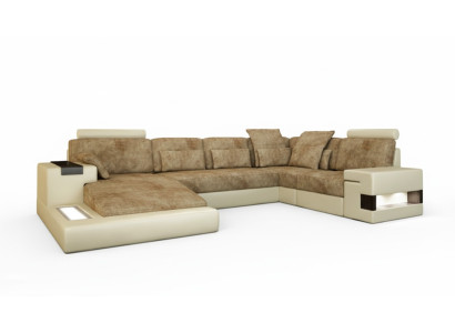 Living landscape sofa couch upholstery vintage sofas corner sectional U-shape new