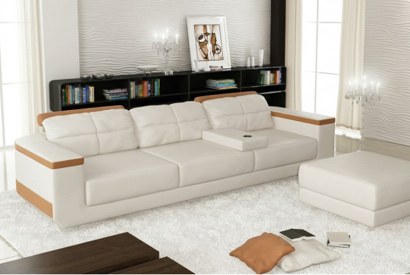 Sofa 3-seater fabric sofas couch upholstery luxury sofa modern style big XXL couches