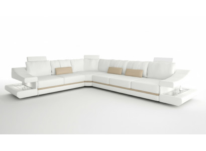 Living room modern design sofas couches elegance L-shape corner sofa fabric couch new