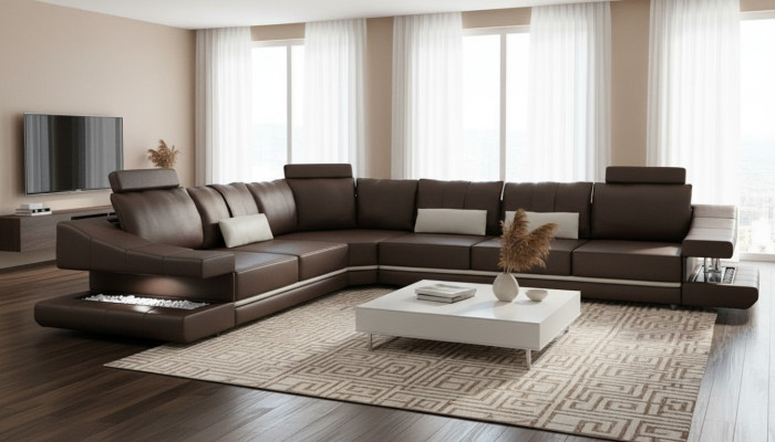 Corner sofa sofa couch upholstery corner sofa living area textile L-shaped corner