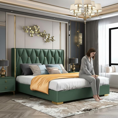 Modern beds luxury sleep room Italy new bed design luxury double