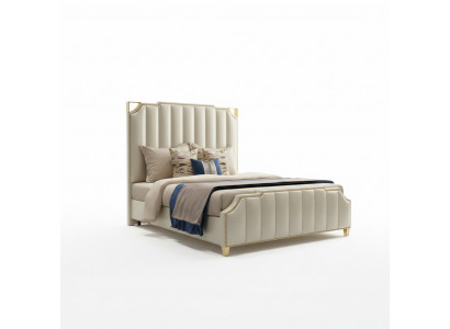 Design bed beds 180x200cm Dubai double hotel wood bedroom luxury