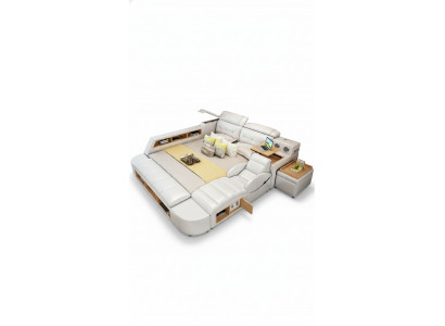 Multifunction 180x200 Leather Bed Frame Design Leather Bed Beds Upholstery