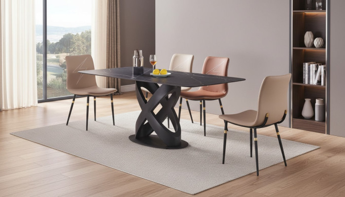 Luxury Modern Stone Dining Table Furniture Table Tables Dining Room Design Kitchen New