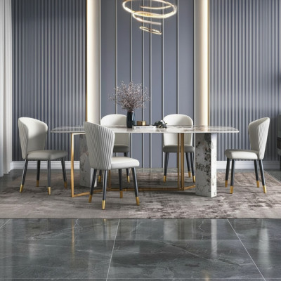 Luxury Modern Marble Style Dining Table Furniture Tables Dining Room Design Kitchen