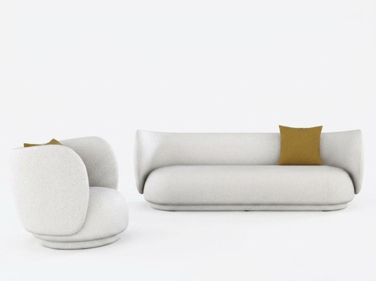 Sofa 2 Seater Velvet Loveseat Relax Seating Design Couch Lounge Sofas Furniture Velvet