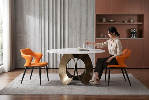 Dining table dining room modern stainless steel living room kitchen tables design table metal