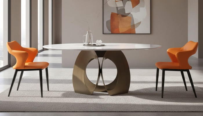 Dining table dining room modern stainless steel living room kitchen tables design table metal