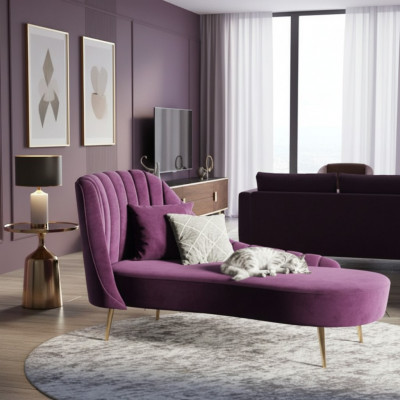 Chaise lounge luxury furniture upholstered sofas relax chaiselounge