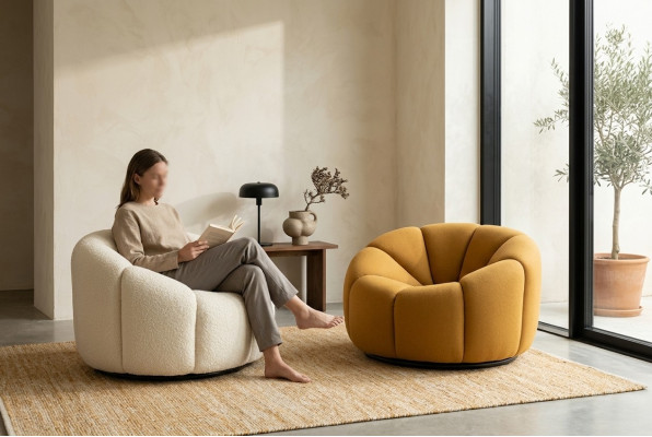 Armchair Designer Chair Relax Seat Design Couch Lounge Club Textile Furniture Textile