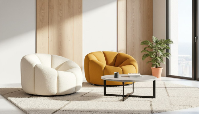 Armchair Designer Chair Relax Seat Design Couch Lounge Club Textile Furniture Textile