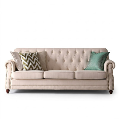 Sofa set 3+1 seater fabric sofa Chesterfield group suites couch sofas