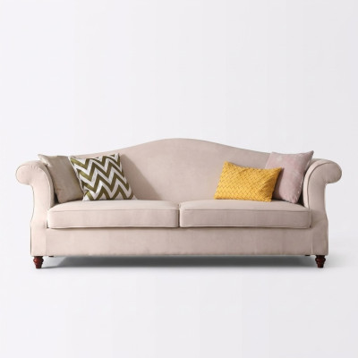 Couch 3-seater lounge fabric sofa living area relax seat design sofas textile