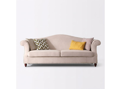 Couch 3-seater lounge fabric sofa living area relax seat design sofas textile