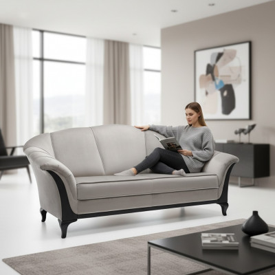 Double sofa + 2-seater designer sofa + double sofa in modern style 190 x 92 cm