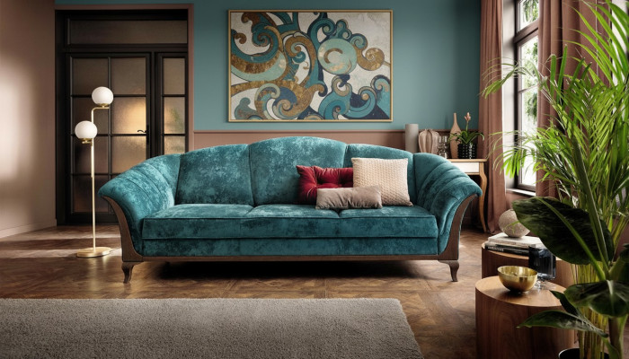Three-seater sofa bed modern style furniture sofas 3-seater modern sofa couches new