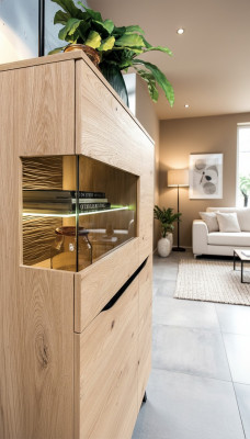 Luxury Glass Modern Display Cabinet Wood Designer Cabinet Display Shelf Shelves Cabinets