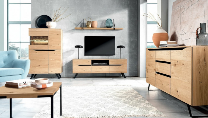 Living room furniture, low cabinet, sideboard, dresser, side low board, hotel cabinet, new