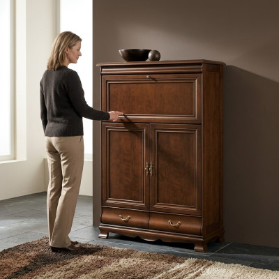 Chest Cabinet Tall Cabinet Design Chests Cabinets Furniture 2 Doors Wood New