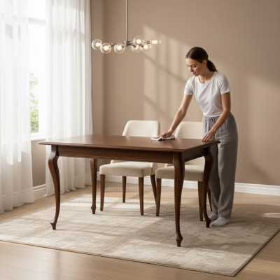 Classic dining table real wood dining room furniture table dinner conference table