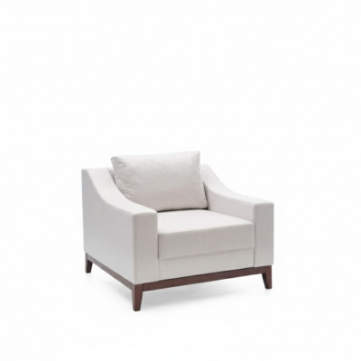 Upholstered Armchair Relax Lounge Designer Armchair Modern Relax Modern White Chair New