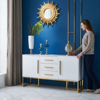 Modern sideboard dresser drawer cabinet standalone cabinet sideboard
