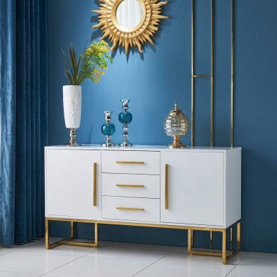 Modern sideboard dresser drawer cabinet standalone cabinet sideboard