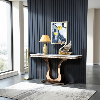 Designer stainless steel console table table console console tables