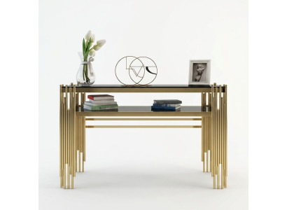 Console table marble living room bedroom dressing table stainless steel