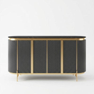 Modern sideboard dresser highboard cabinet sideboard high gloss