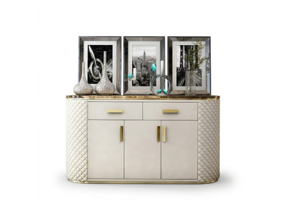 Luxury sideboard dresser cabinet sideboards 3 doors with 2 drawers