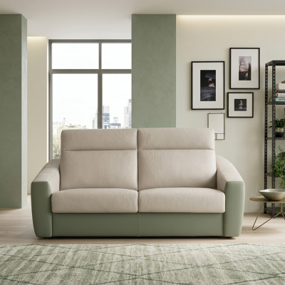Designer sofa 2-seater fabric sofa sleeper sofa loveseater Italian furniture new
