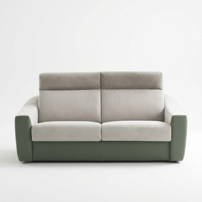 Designer sofa 2-seater fabric sofa sleeper sofa loveseater Italian furniture new